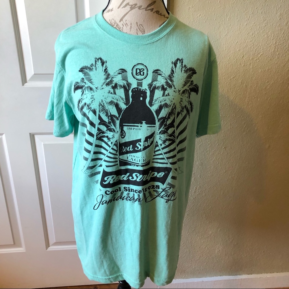 Jamaican Red Stripe Beer Graphic Tee